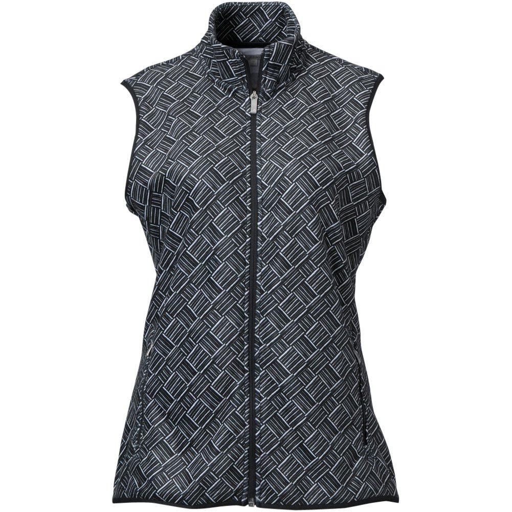 Womens Adidas Climawarm Printed Fleece Golf Vests