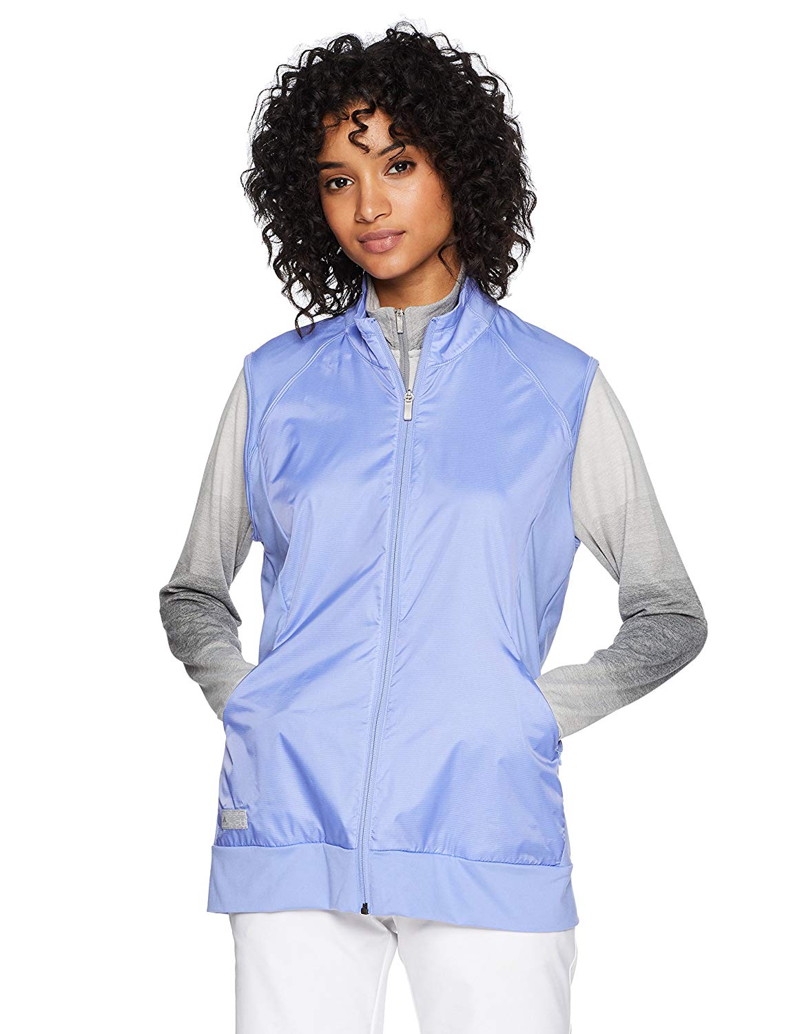 Adidas Womens Lightweight Wind Tech Golf Vests