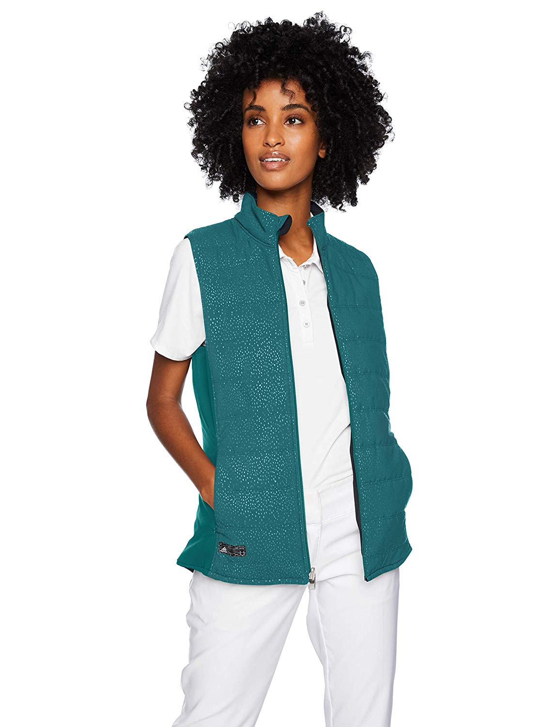Womens Adidas Reversible Quilted Golf Vests