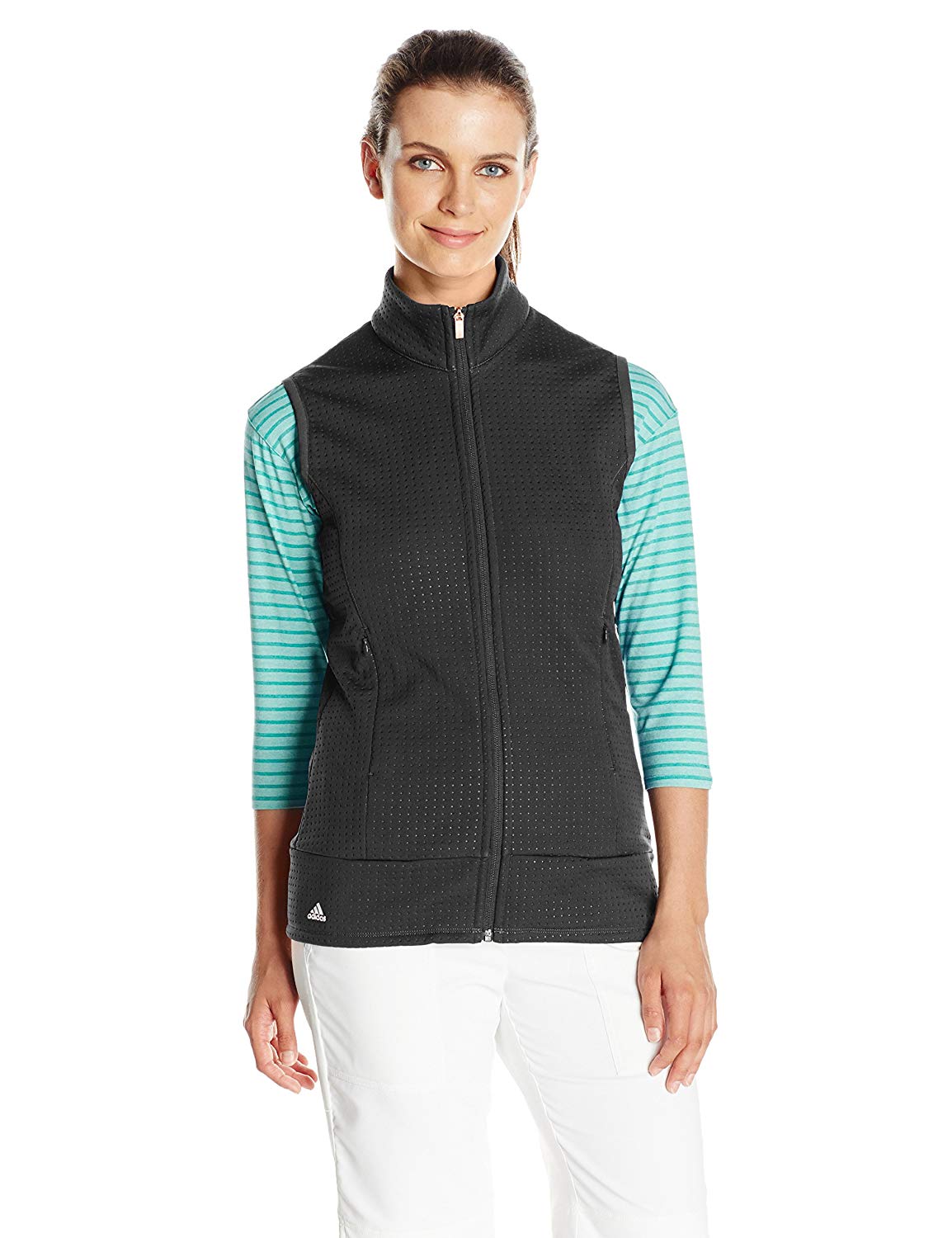Womens Adidas Wind Fleece Golf Vests