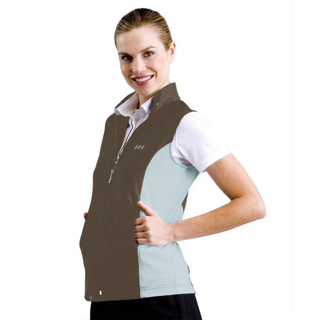 Womens Dry Swing Honeycomb Colorblock Texture Golf Vests