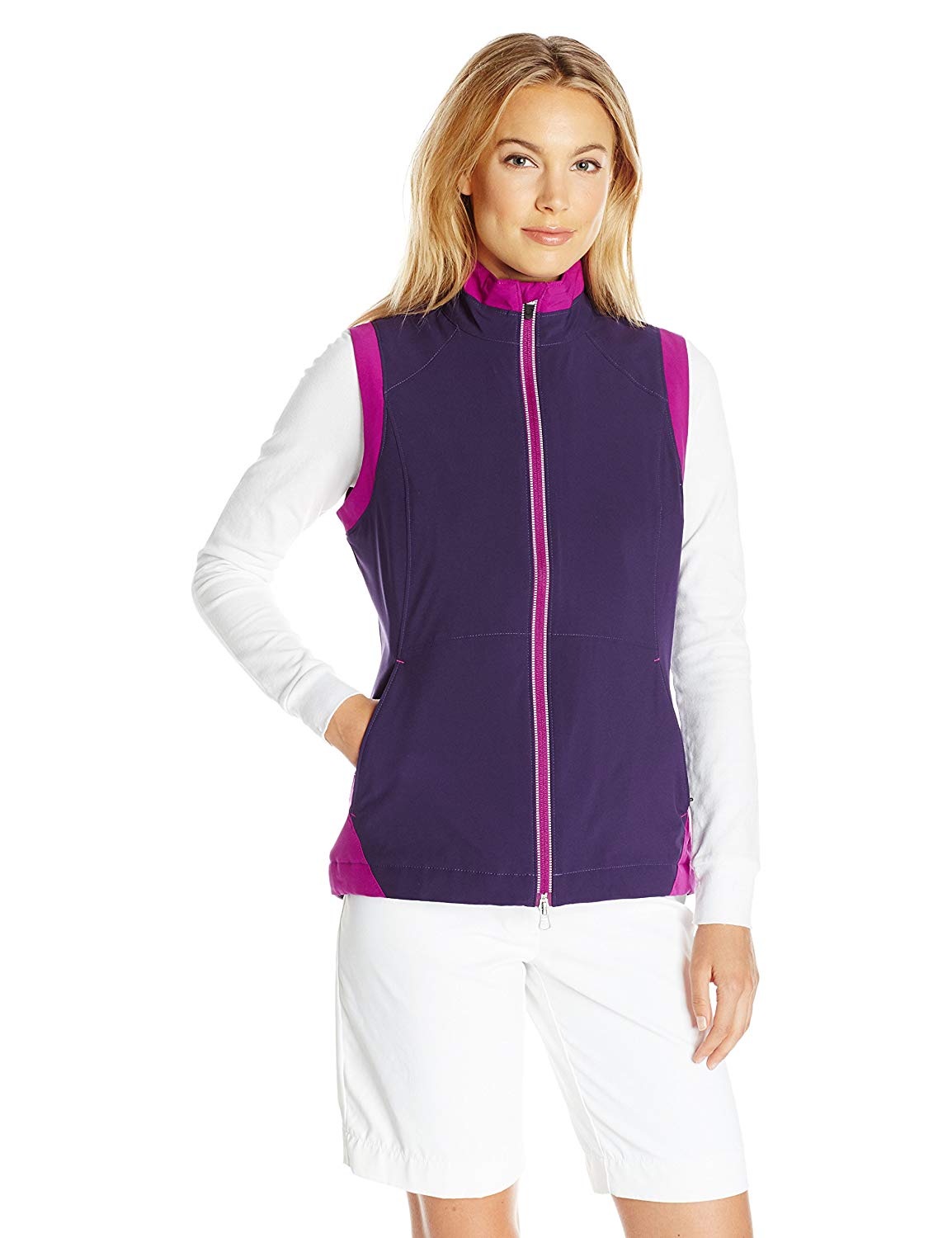 Womens Zero Restriction Marin Golf Wind Vests