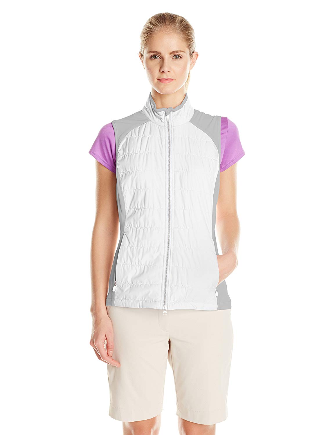 Zero Restriction Womens Tess Full Zip Golf Vests