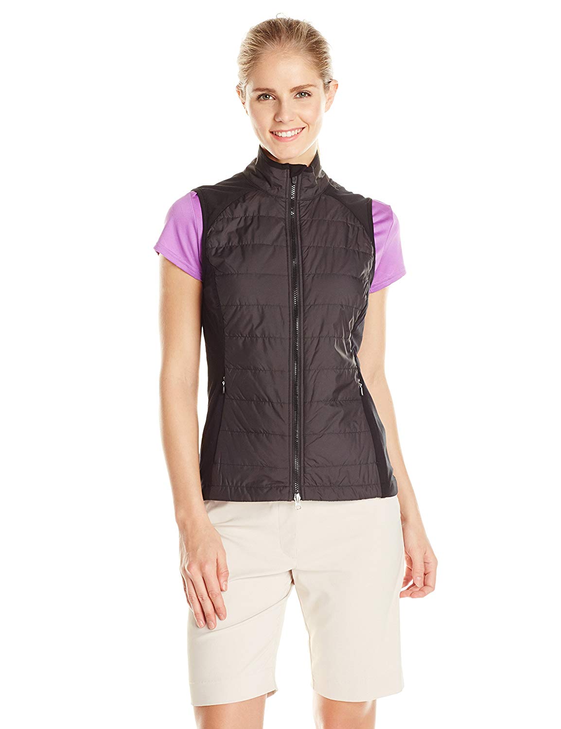 Zero Restriction Womens Tess Full Zip Golf Vests