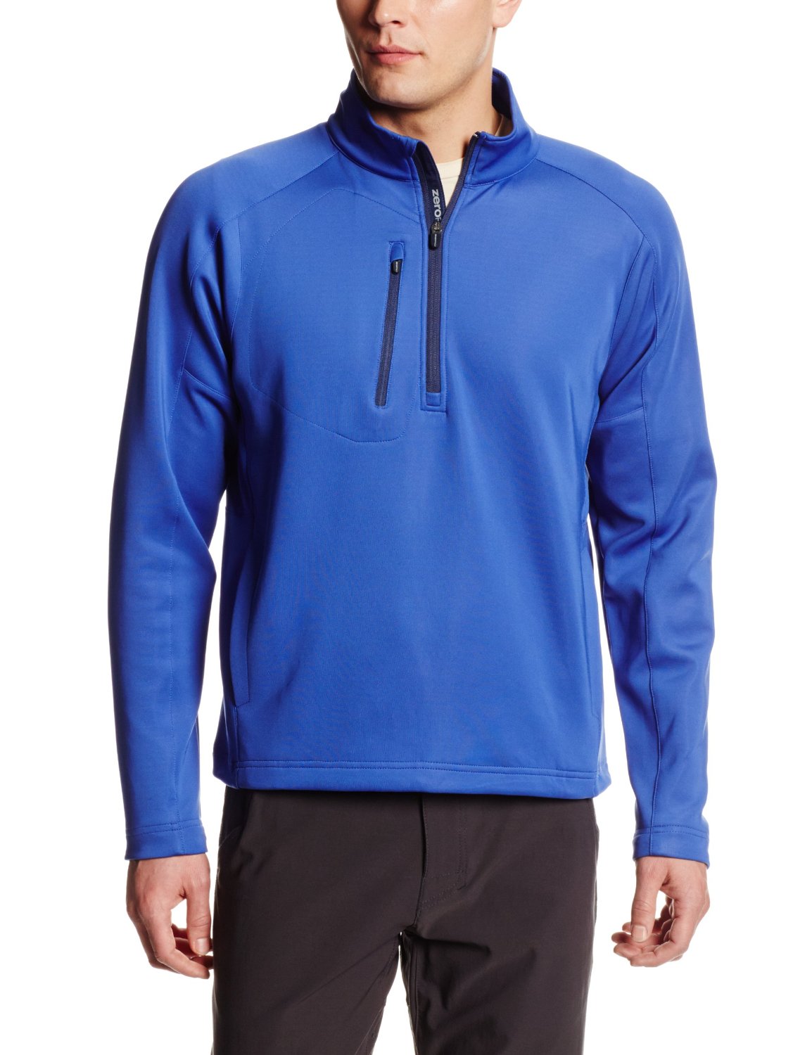 zero restriction quarter zip