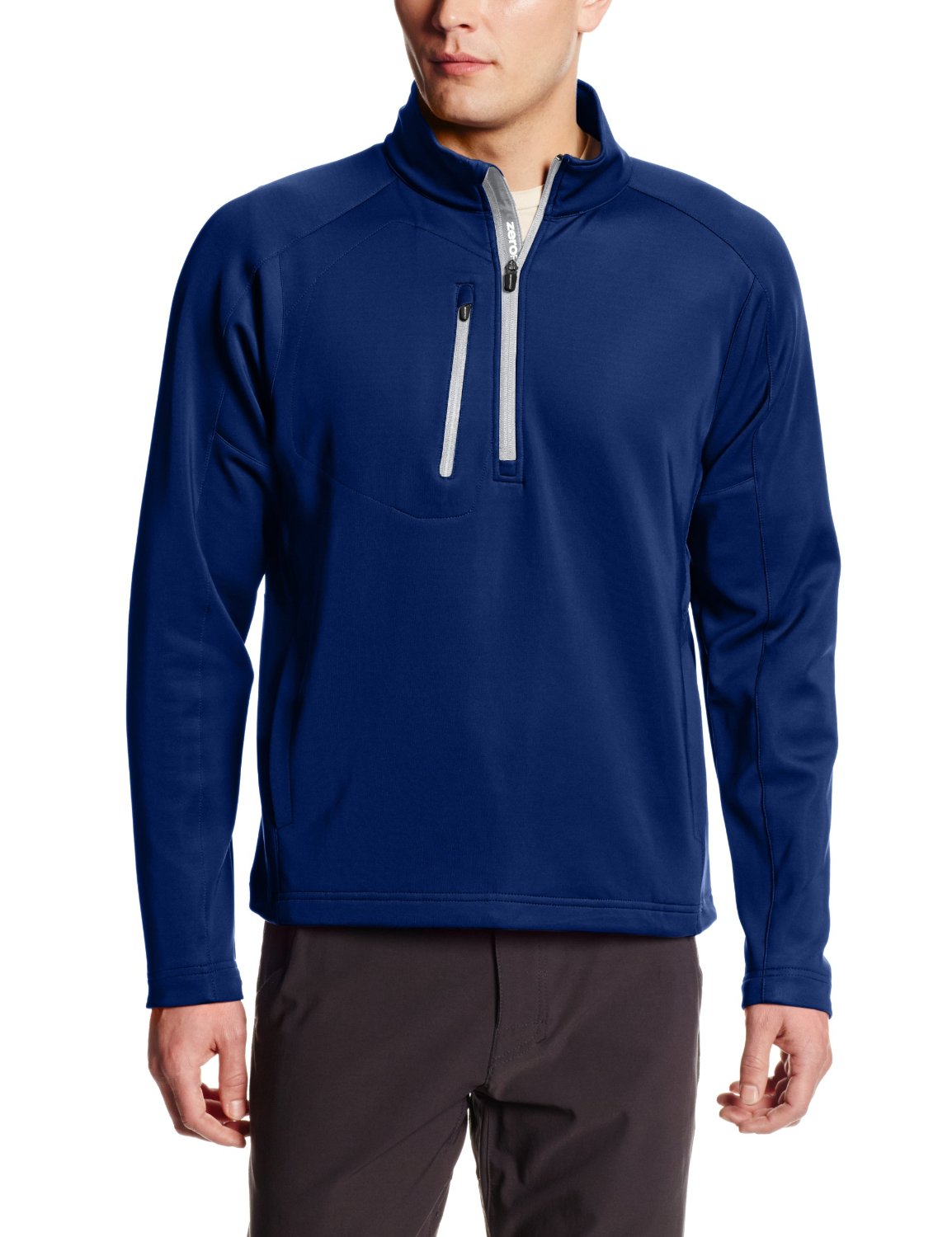 zero restriction quarter zip