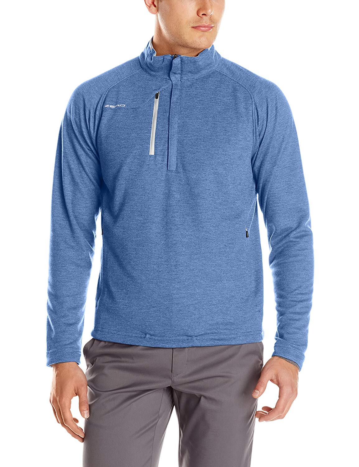 zero restriction quarter zip