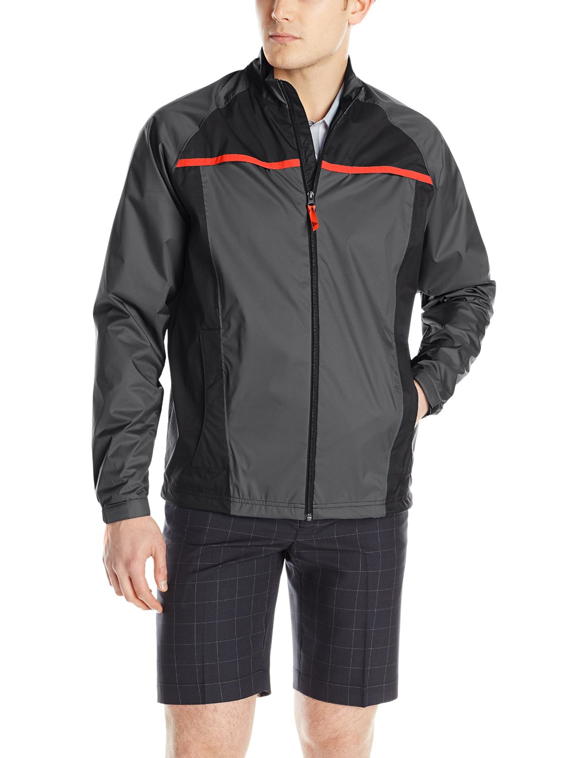Mens Adidas ClimaStorm Essential Packable Golf Rain Jackets