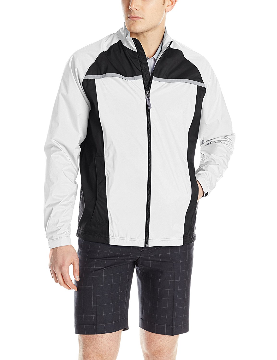 Adidas Mens ClimaStorm Essential Packable Golf Rain Jackets