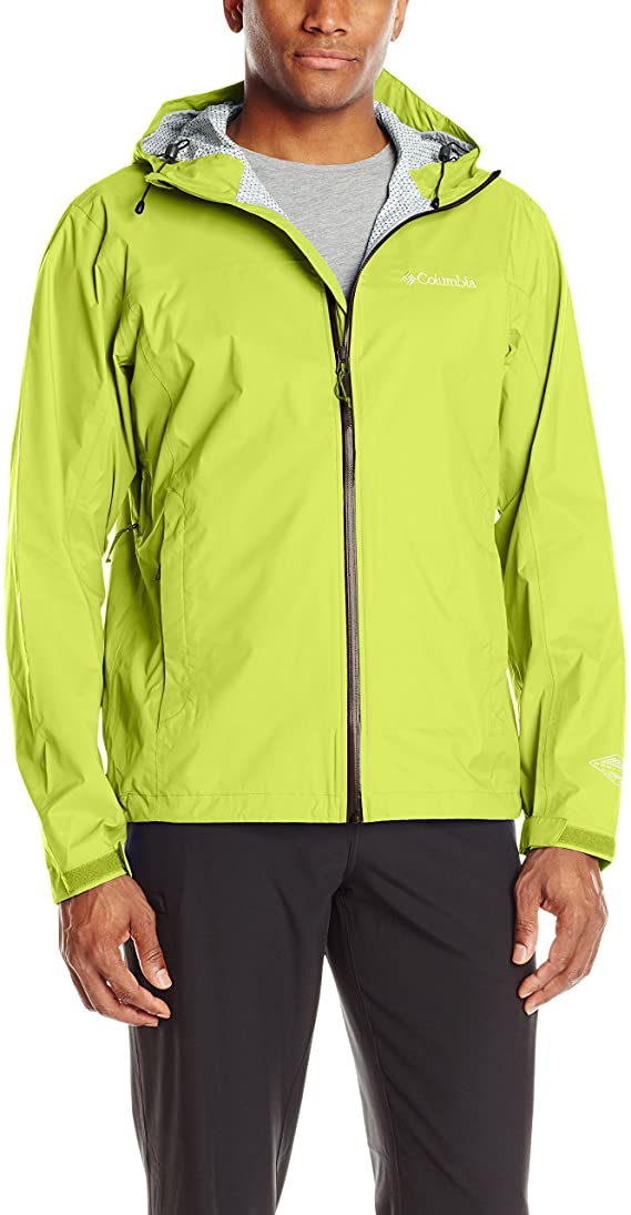 Mens Columbia Evapouration Golf Rain Jackets