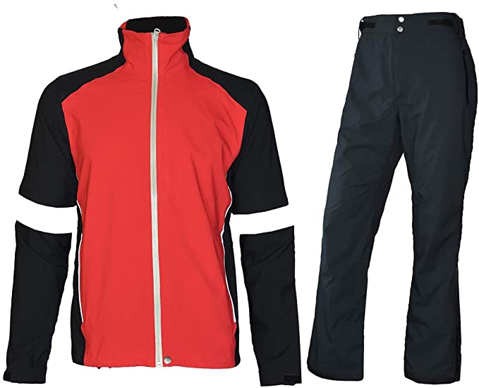 Mens Fit Space Waterproof Golf Rain Suits