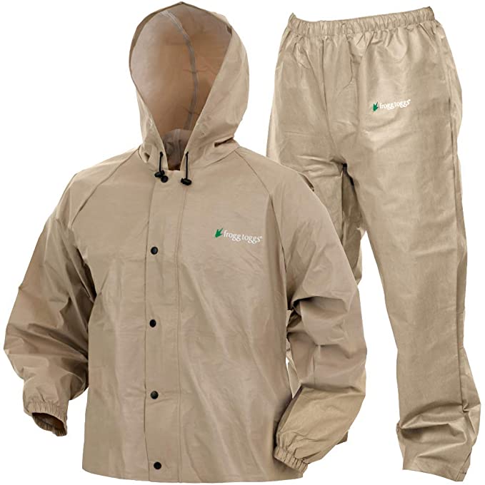 Mens Frogg Toggs Pro Lite Water Resistant Golf Rain Suits