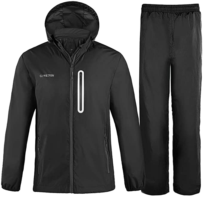 Mens Gowetion Lightweight Waterproof Golf Rain Suits