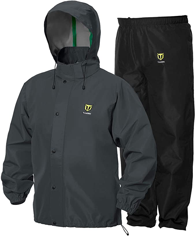 TideWe Mens Breathable Waterproof Durable Golf Rain Suits