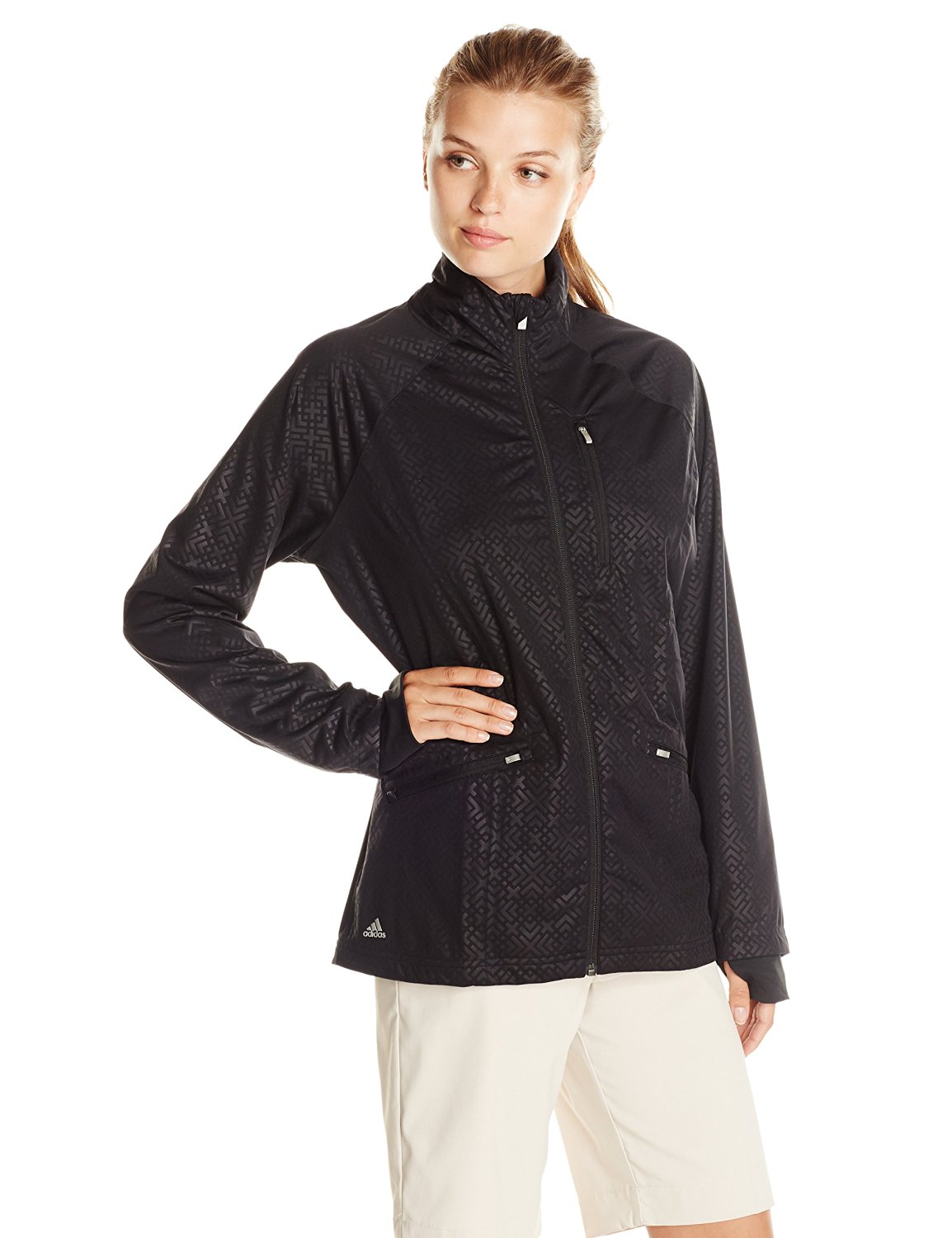 Adidas Womens Climaproof Fashion Golf Rain Jackets