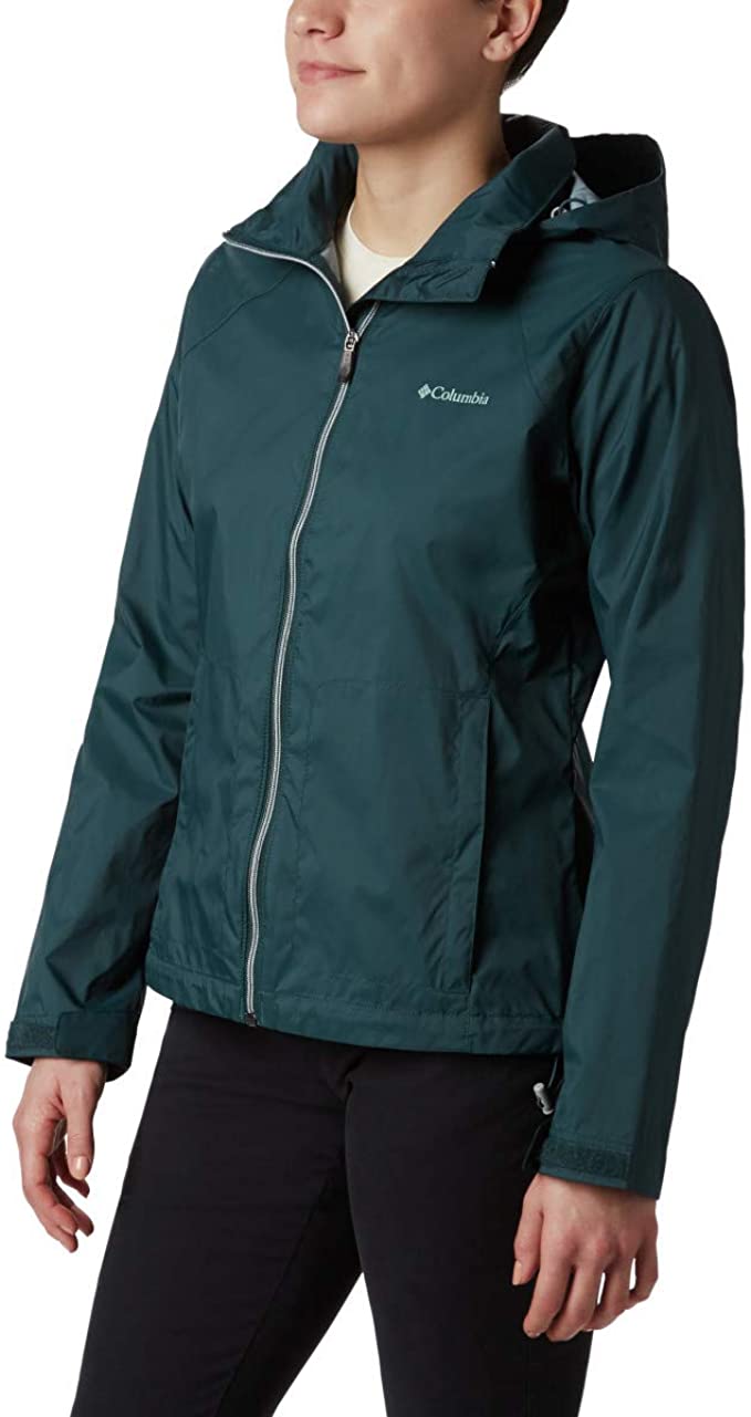 Columbia Womens Switchback Lii Adjustable Waterproof Golf Rain Jackets