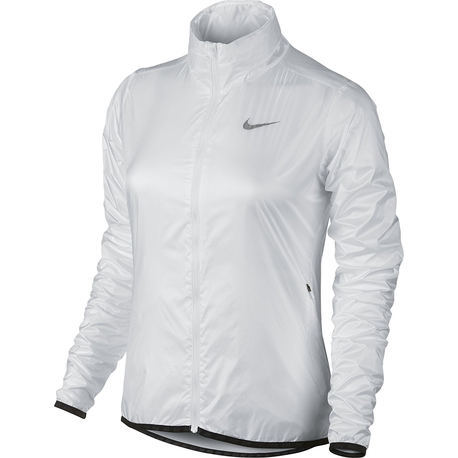 white nike rain jacket