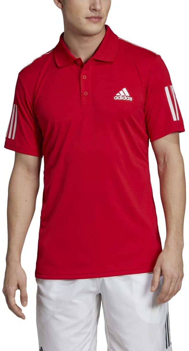 Mens Adidas 3 Stripes Club Golf Polo Shirts