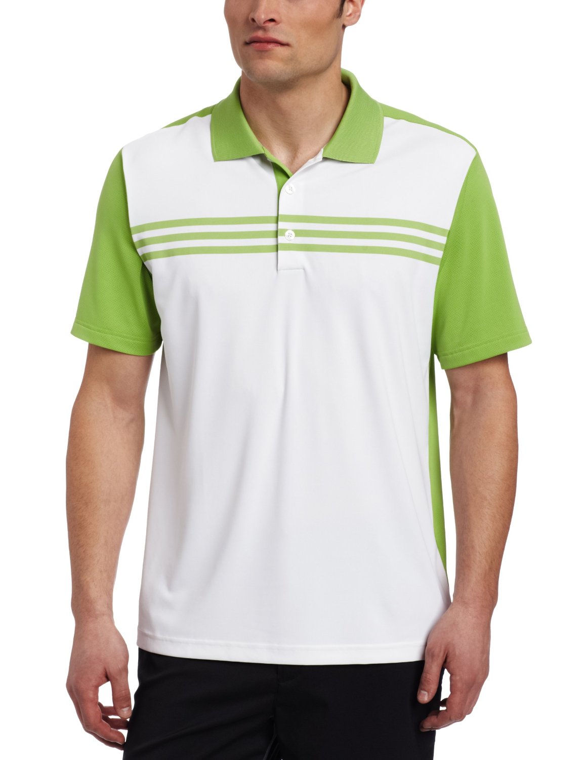 adidas climacool gradient 3 stripes polo