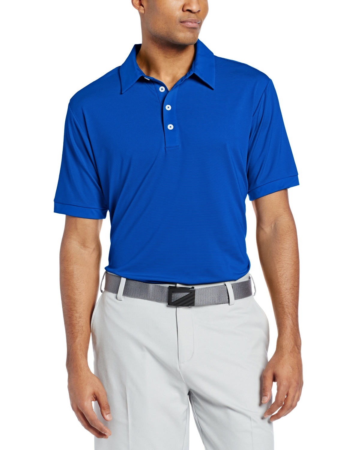 Adidas Climalite Microstripe Golf Polo Shirts