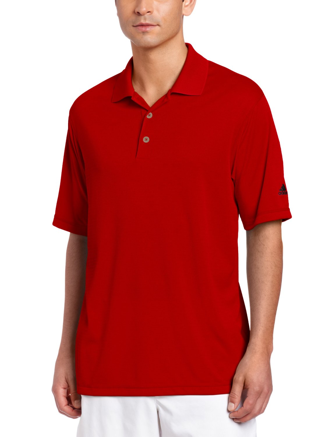 Adidas Mens Climalite Solid Golf Shirts