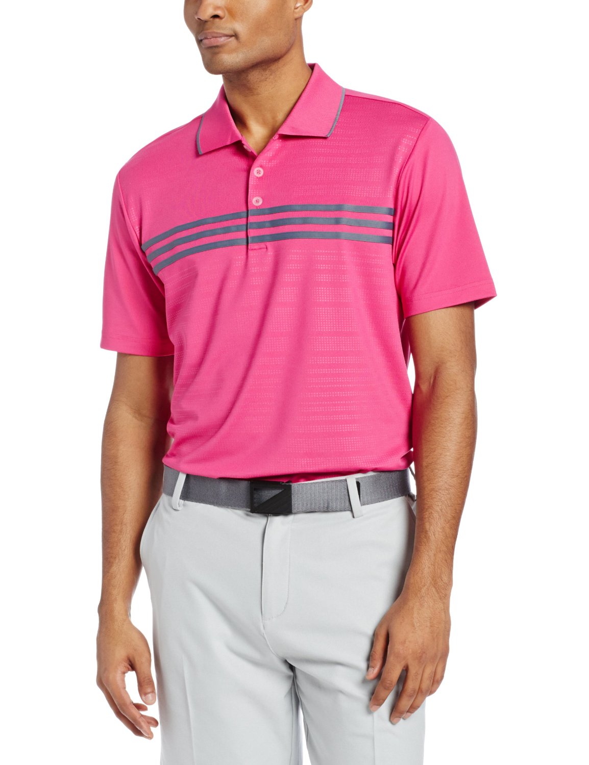 mens pink golf shirts