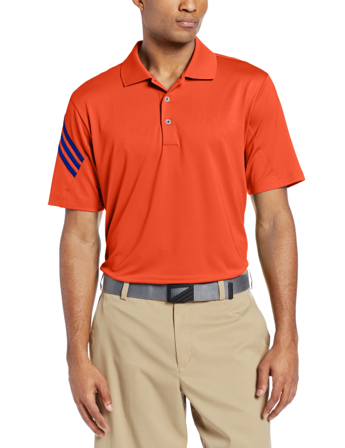Adidas Puremotion Climacool 3 Stripes Sleeve Golf Polo Shirts