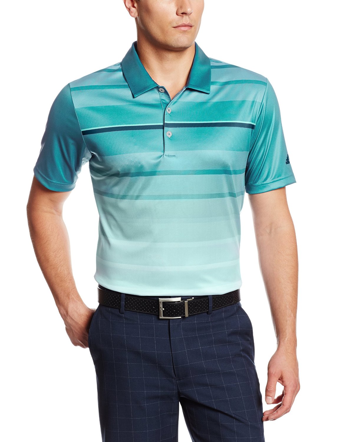 Adidas Puremotion Climacool Gradient Block Tour Golf Polo Shirts