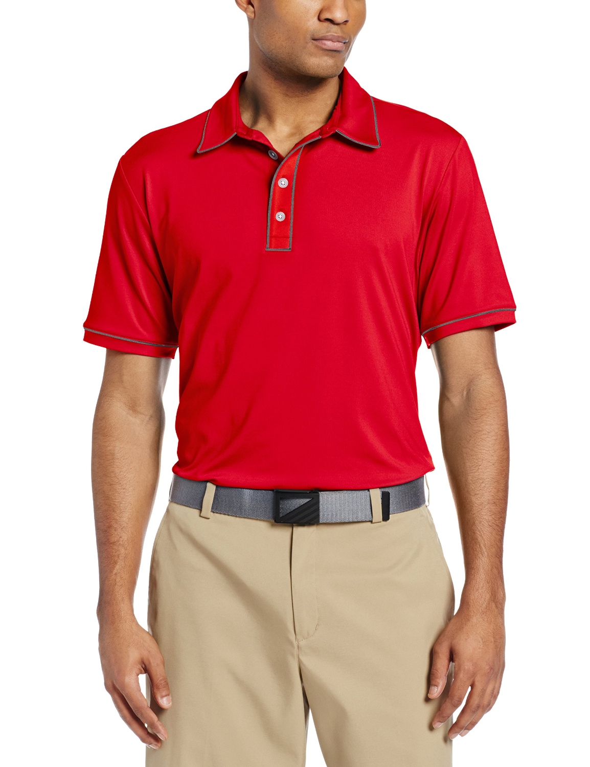 Adidas Mens Puremotion Piped Golf Shirts