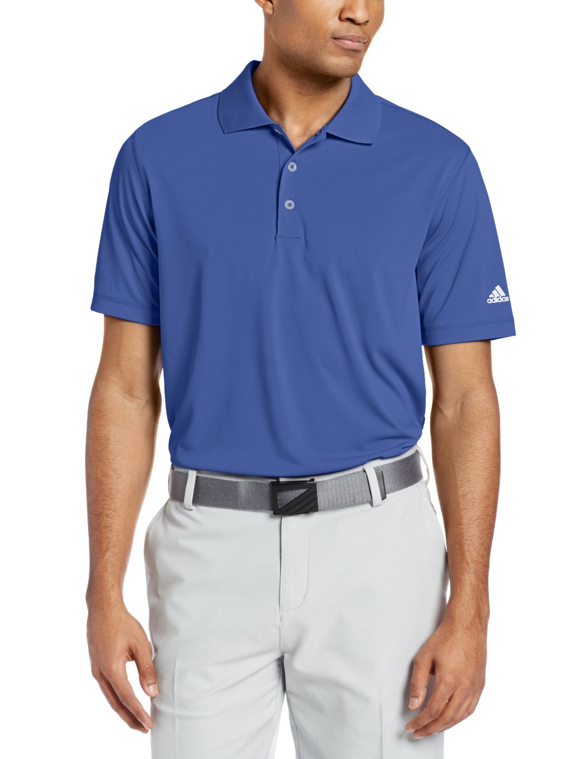 Adidas Puremotion Solid Jersey Golf Polo Shirts