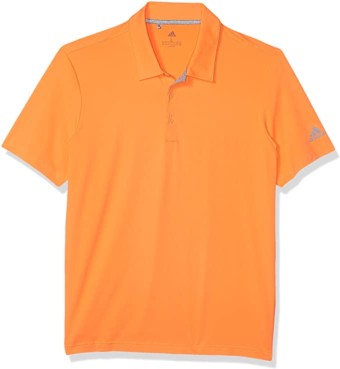 Mens Adidas Ultimate 2.0 Solid Golf Polo Shirts