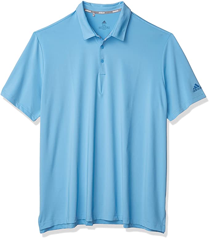 Adidas Mens Ultimate 2.0 Solid Golf Polo Shirts