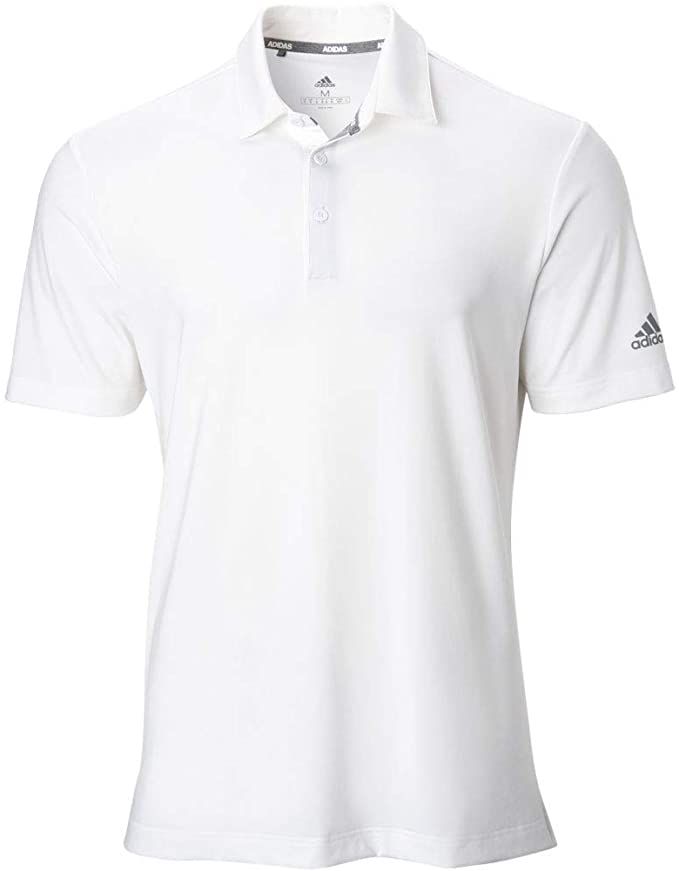 Adidas Mens Ultimate 2.0 Solid Golf Polo Shirts