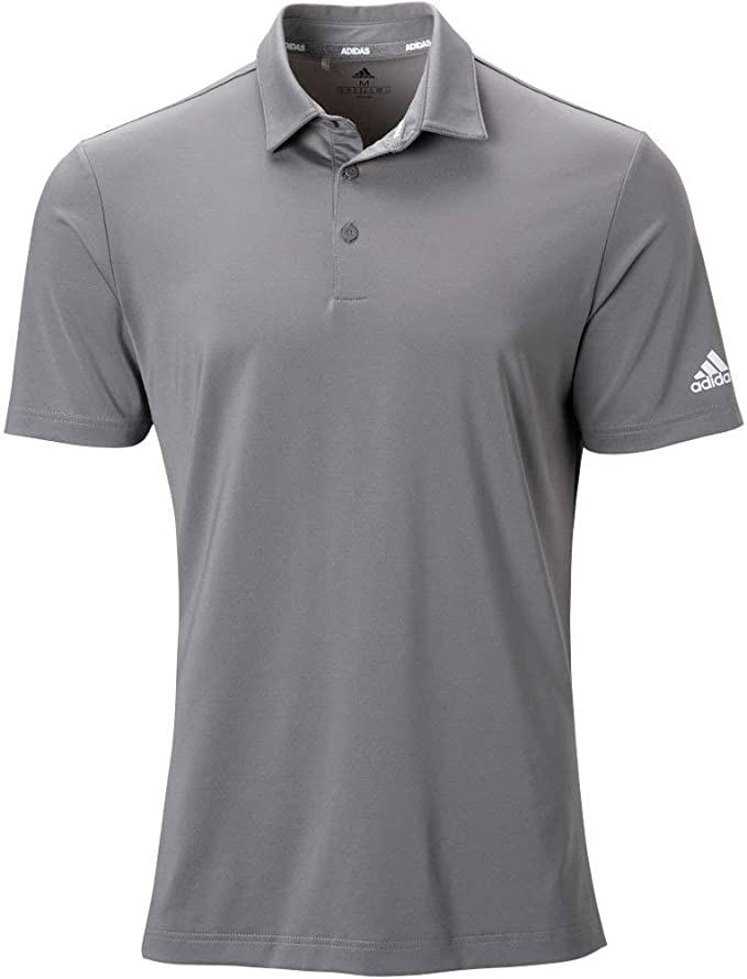 Adidas Mens Ultimate 2.0 Solid Golf Polo Shirts