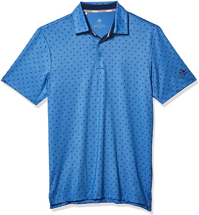 Adidas Mens Ultimate365 Badge of Sport Golf Polo Shirts