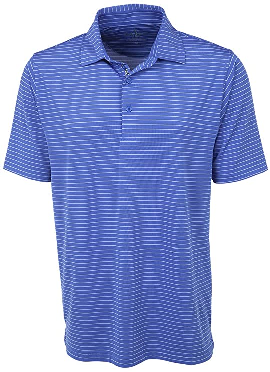 Bobby Jones Mens XH20 Jersey Line Stripe Golf Polo Shirts