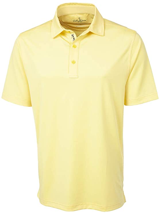 Mens Bobby Jones XH20 Performance Jersey Solid Golf Polo Shirts