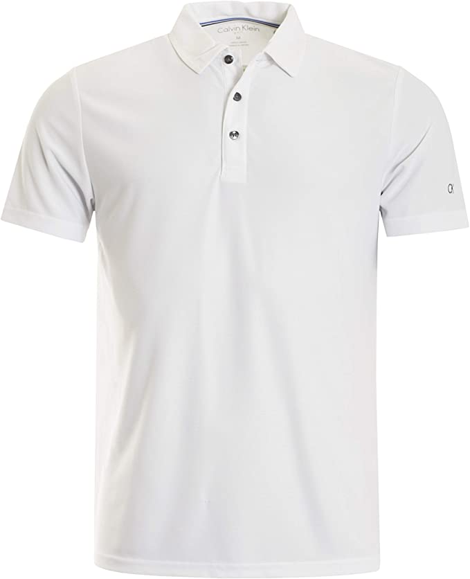 Mens Calvin Klein Classic Central Golf Polo Shirts