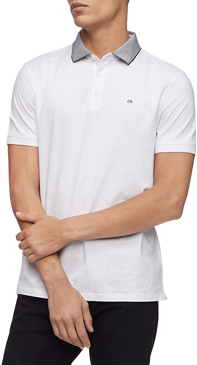 Calvin Klein Mens Liquid Touch Golf Polo Shirts