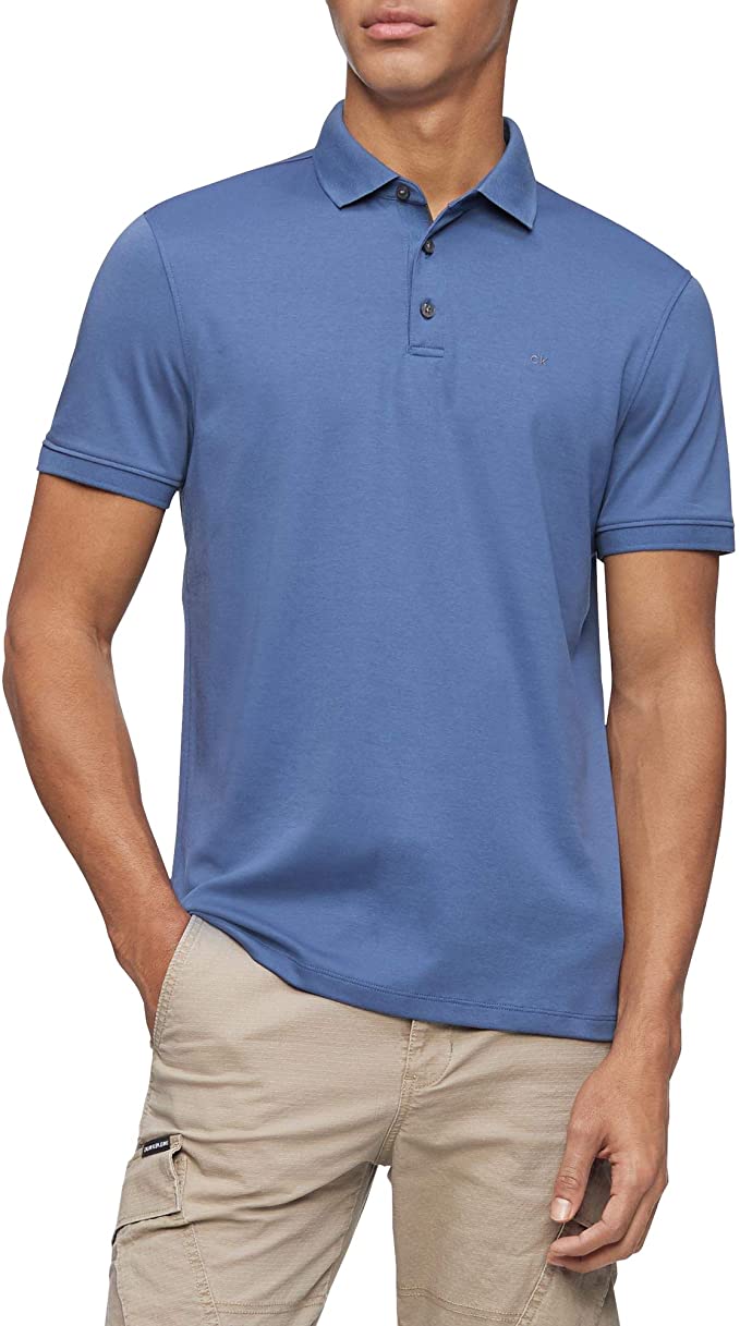 Calvin Klein Mens Liquid Touch Golf Polo Shirts