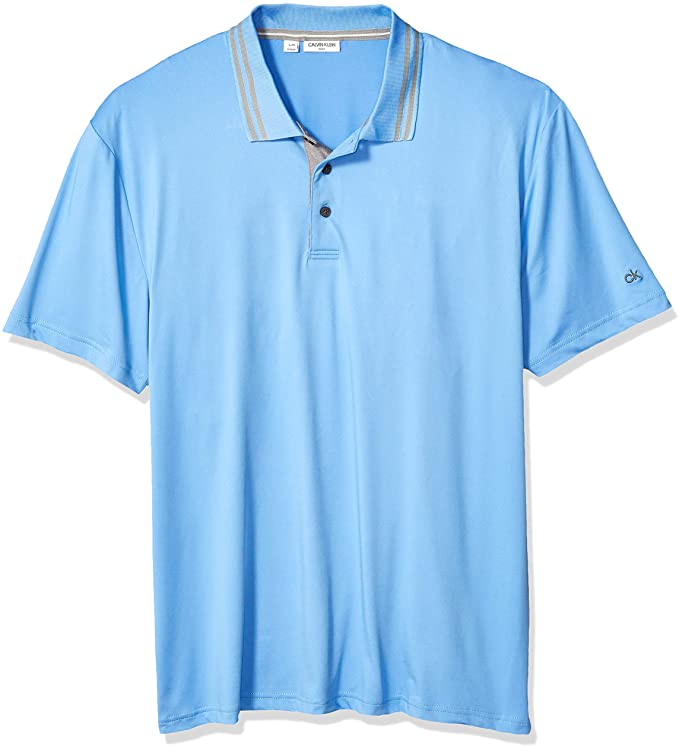 Calvin Klein Mens Madison Resort Golf Polo Shirts