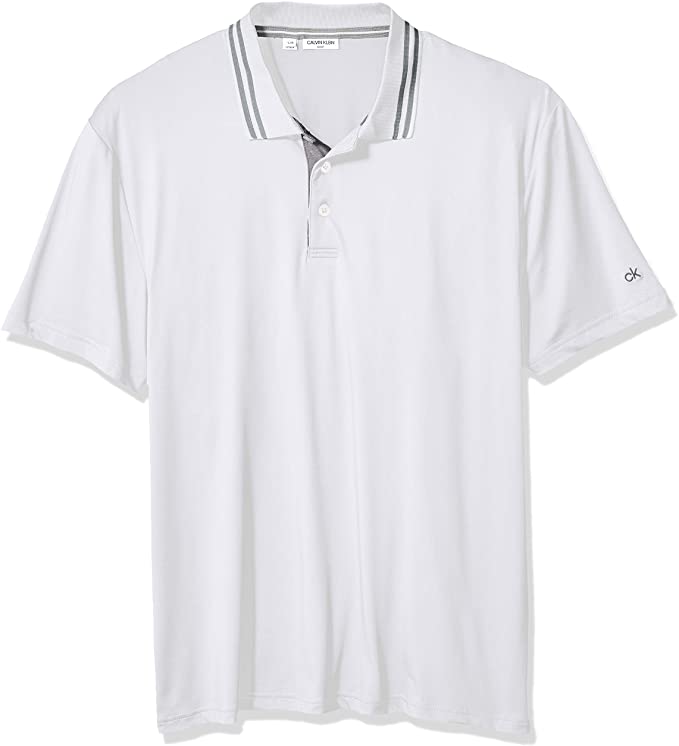 Calvin Klein Mens Madison Resort Golf Polo Shirts