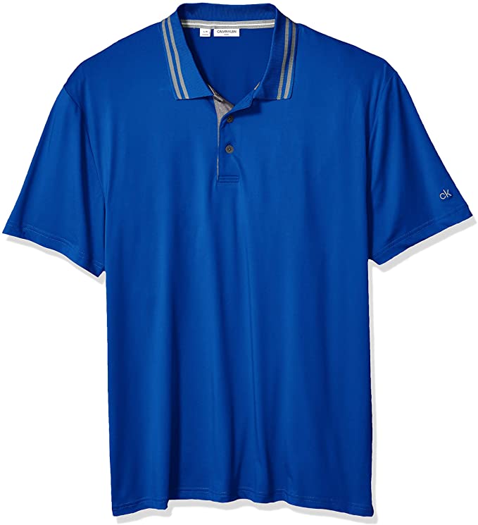 Calvin Klein Mens Madison Resort Golf Polo Shirts