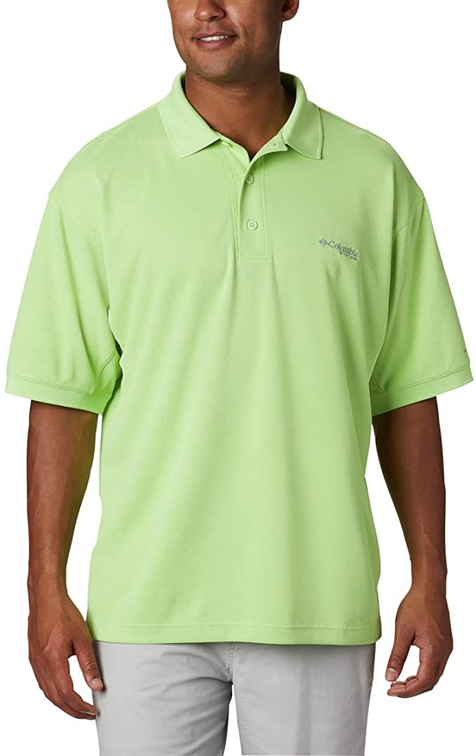 Mens Columbia PFG Perfect Cast Golf Polo Shirts