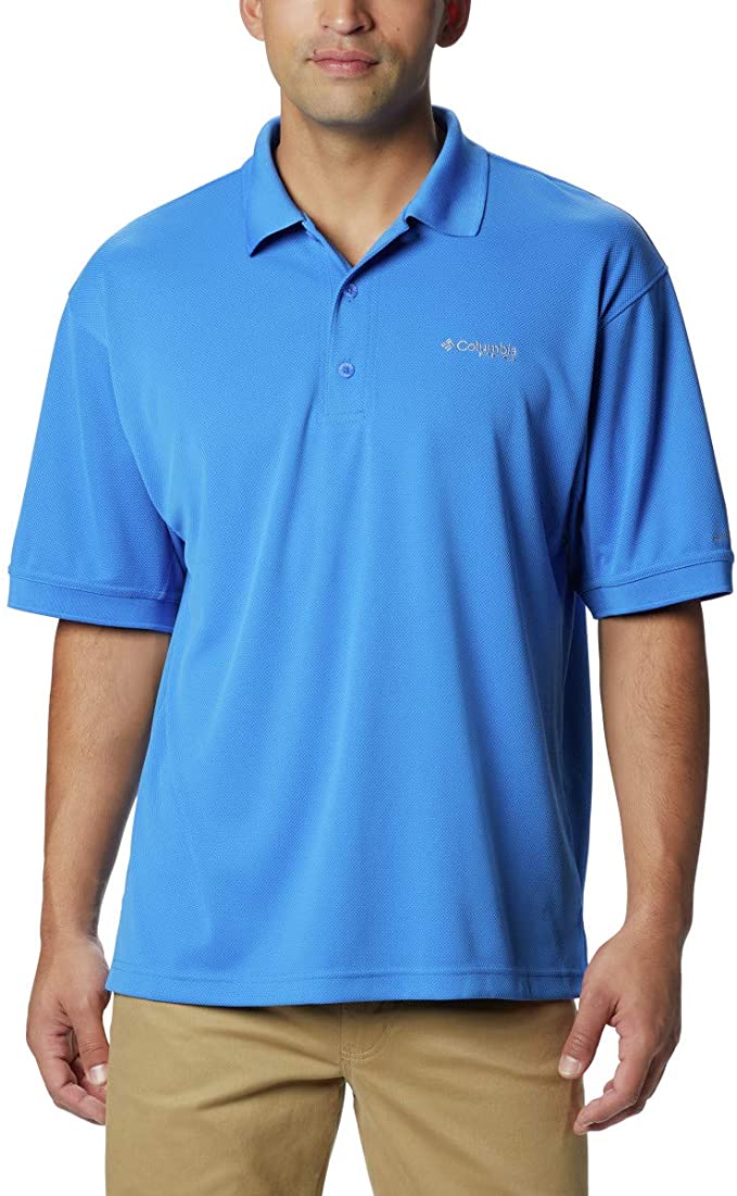 Columbia Mens PFG Perfect Cast Golf Polo Shirts