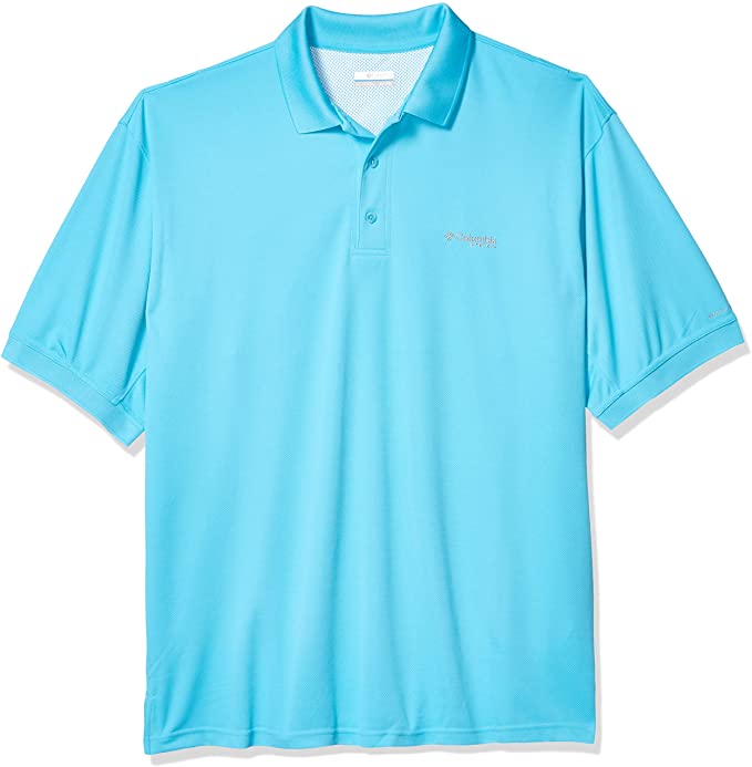 Columbia Mens Perfect Cast UV Protection Wicking Golf Polo Shirts