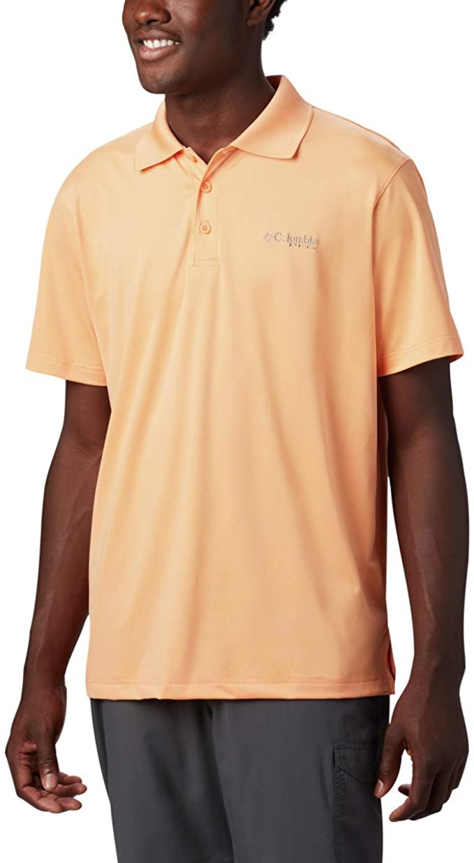 Mens Columbia Skiff Cast Golf Polo Shirts