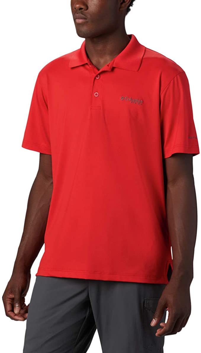Columbia Mens Skiff Cast Golf Polo Shirts