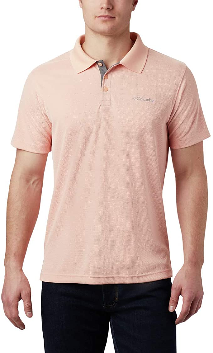 Columbia Mens Utilizer Wicking Golf Polo Shirts