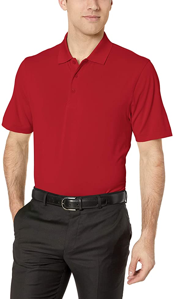 Cutter & Buck Mens Moisture Wicking UPF 50+ Drytec Forge Jersey Golf Polo Shirts